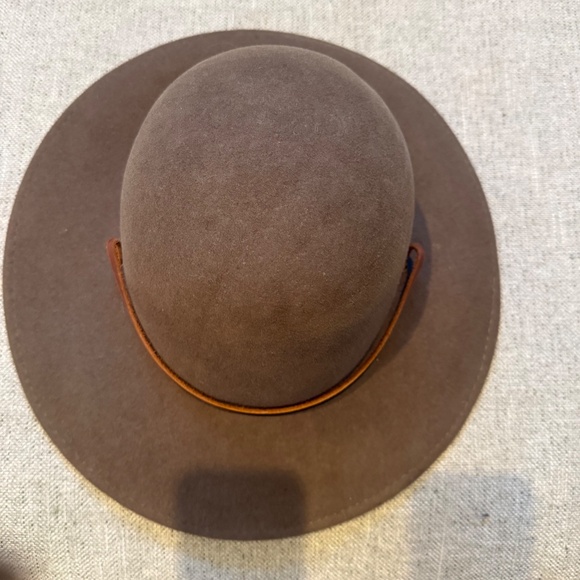 Brixton Felt Hat, Brown Size M 7 1/4